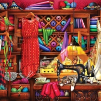 Sewing Room by Ciro Marchetti 1000 piece jigsaw puzzle 9 Jigsaw Puzzle