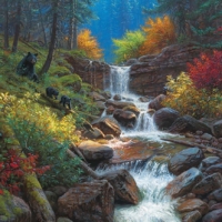 Mountain Cascade 1000 piece jigsaw 10 Jigsaw Puzzle