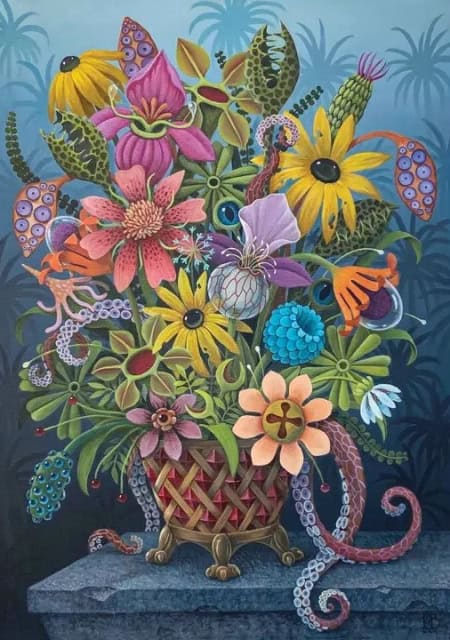 Eyerises by Laine Bachman 500 piece jigsaw puzzle 10 Jigsaw Puzzle