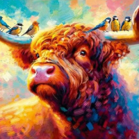 Moo-sic in the Air 1000 piece jigsaw puzzle 9 Jigsaw Puzzle