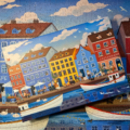 Nyhavn by Nicolle Lalonde 1000 piece jigsaw puzzle 2 Jigsaw Puzzle