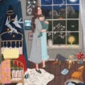 The Same Moon by Loré Pemberton 1000 piece jigsaw puzzle 2 Jigsaw Puzzle