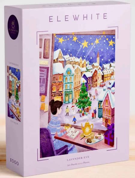Lavender Eve 1000 piece jigsaw puzzle 7 Jigsaw Puzzle