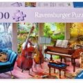 4 Seasons in Music 100 piece extra large jigsaw puzzle 2 Jigsaw Puzzle