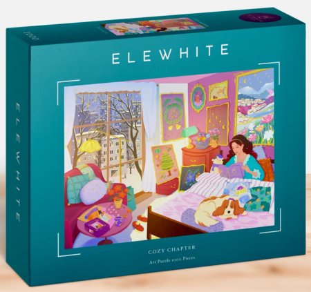 Cosy Chapter 1000 piece jigsaw puzzle 9 Jigsaw Puzzle