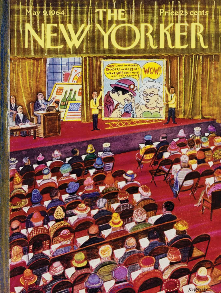 The New Yorker Art Auction 1000 piece jigsaw puzzle - Asterisk Jigsaw ...