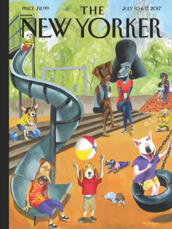 The New Yorker Off the Leash 1000 piece jigsaw puzzle 9 Jigsaw Puzzle