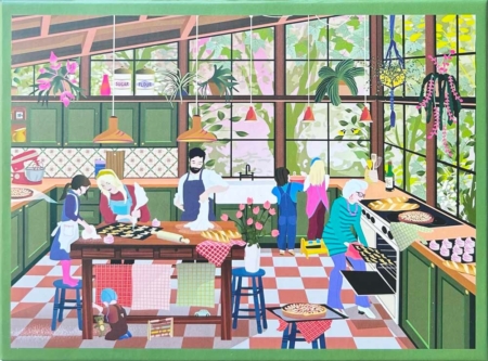Cosy Kitchen 1000 piece jigsaw puzzle 9 Jigsaw Puzzle