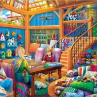 Home Sweet Home - Hobby Time 500 piece jigsaw puzzle 7 Jigsaw Puzzle