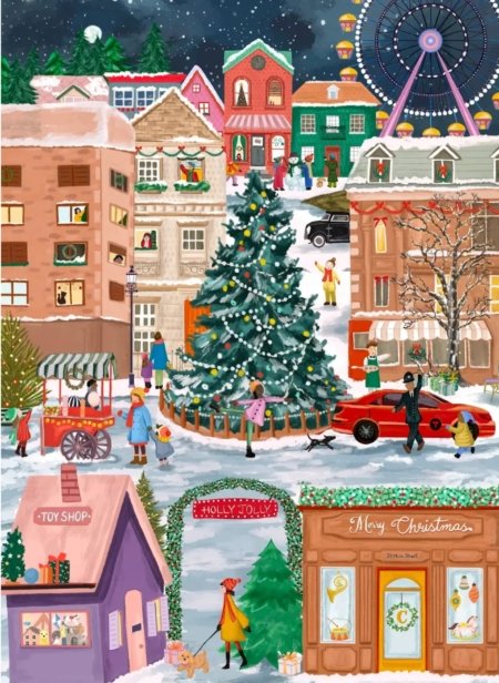 Tis the Season 500 piece jigsaw puzzle 1 Jigsaw Puzzle