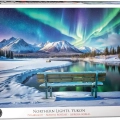 Yukon Aurora Borealis 1000 piece jigsaw puzzle 2 Jigsaw Puzzle