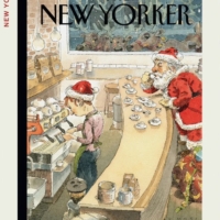 The New Yorker Santa's Little Helpers 1000 piece jigsaw puzzle 10 Jigsaw Puzzle