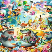 Ocean Lounge by Dean Macadam 1000 piece jigsaw puzzle 10 Jigsaw Puzzle