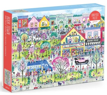 Book Town by Michael Storrings 1000 piece jigsaw puzzle 13 Jigsaw Puzzle