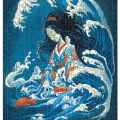 Empress Jingu - Esprit de Lacombe 500 piece jigsaw puzzle 2 Jigsaw Puzzle