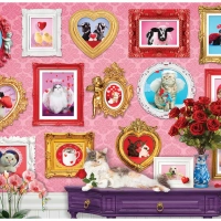 For the Love of Animals 500 piece extra large jigsaw puzzle 12 Jigsaw Puzzle
