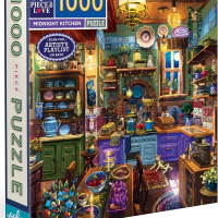 Midnight Kitchen 1000 piece jigsaw puzzle 13 Jigsaw Puzzle