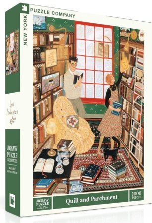 Quill and Parchment by Loré Pemberton 1000 piece jigsaw puzzle 12 Jigsaw Puzzle
