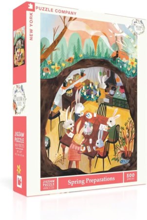 Spring Preparations by Adelina Lirius 500 piece jigsaw puzzle 8 Jigsaw Puzzle