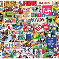 It's All Fun & Games by Charlie Girard 1000 piece jigsaw puzzle 11 Jigsaw Puzzle