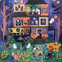 Spooky Manor 500 piece jigsaw puzzle 14 Jigsaw Puzzle