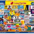 I Love Florida by Charlie Girard 1000 piece jigsaw puzzle 2 Jigsaw Puzzle