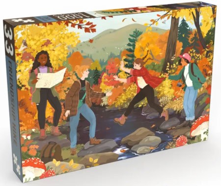 Friendship Hike by Nicolle Lalonde 1000 piece jigsaw puzzle 1 Jigsaw Puzzle