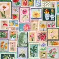 Petals and Postage by Shanya Bharti 500 piece jigsaw puzzle 10 Jigsaw Puzzle