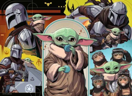 Star Wars The Mandalorian and Grogu Movie 100 piece jigsaw puzzle 5 Jigsaw Puzzle