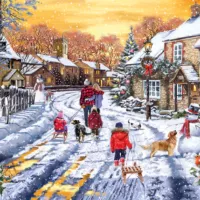 Festive Wander 1000 piece jigsaw puzzle 11 Jigsaw Puzzle