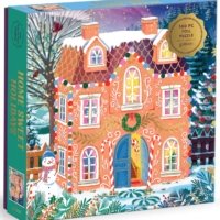Home Sweet Holidays by Joanna Clay 500 piece foil embossed jigsaw puzzle 15 Jigsaw Puzzle