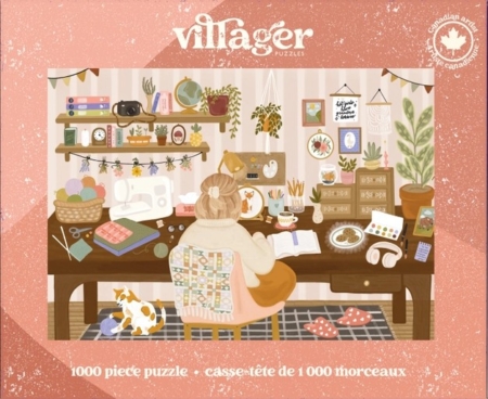 Grandma Hobbies by Jess Capeling 1000 piece jigsaw puzzle 45 Jigsaw Puzzle
