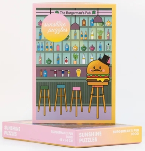Burgerman's Pub 1000 piece jigsaw puzzle 31 Jigsaw Puzzle