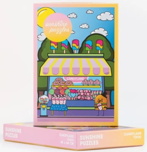 Burgerman's Candyland 1000 piece jigsaw puzzle 30 Jigsaw Puzzle