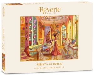 Milliner's Workshop by Ailee Marie Art 1000 piece jigsaw puzzle 38 Jigsaw Puzzle