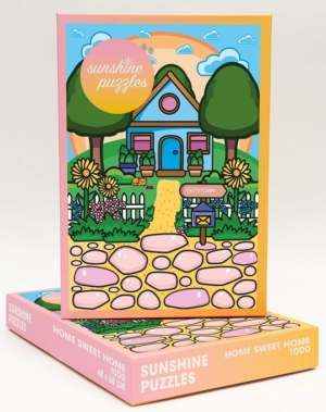 Mister Burgerman Home Sweet Home 1000 piece jigsaw 29 Jigsaw Puzzle