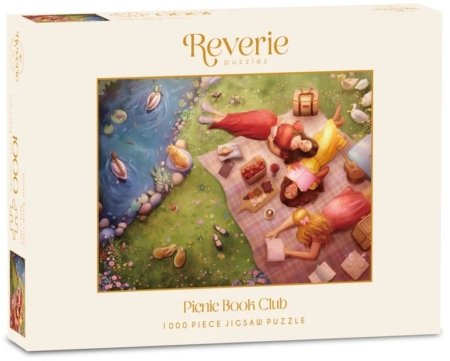 Picnic Book Club 1000 piece jigsaw puzzle 27 Jigsaw Puzzle