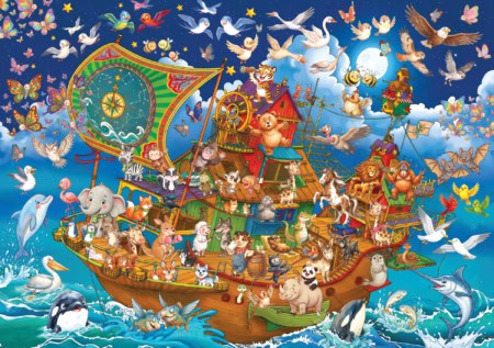 Noah's Ark 1000 piece jigsaw puzzle 35 Jigsaw Puzzle