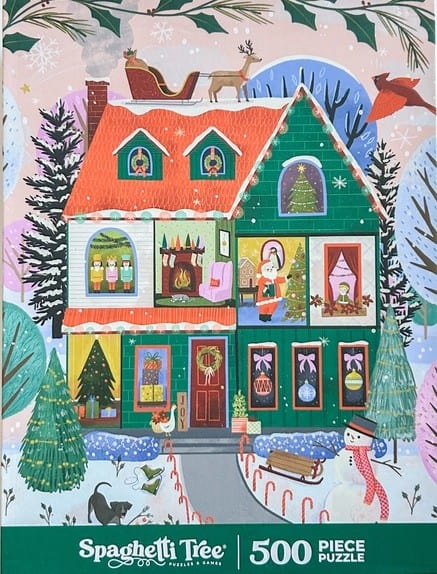 Home for the Holidays 500 piece jigsaw puzzle 32 Jigsaw Puzzle