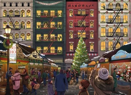 Soho Ho Ho 500 piece jigsaw puzzle 39 Jigsaw Puzzle