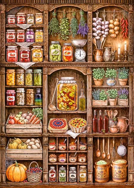 Gifts of the Garden 1000 piece jigsaw puzzle 43 Jigsaw Puzzle