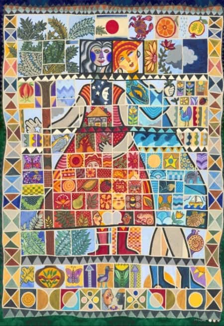 Quilt by Nancy Moore 1000 piece jigsaw puzzle 31 Jigsaw Puzzle