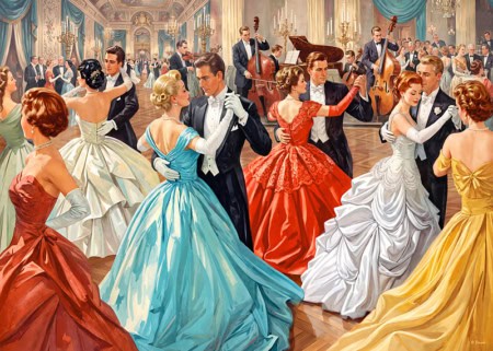 The Grand Ball 1000 piece jigsaw puzzle 42 Jigsaw Puzzle