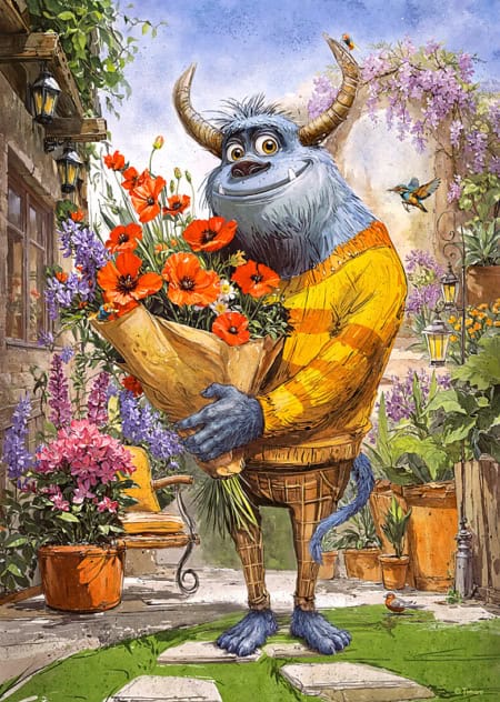 I'm your Little Monster 500 piece jigsaw puzzle 41 Jigsaw Puzzle